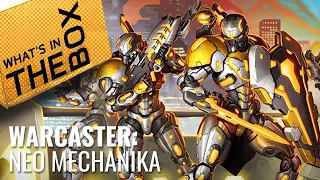 Unboxing - Warcaster: Neo-Mechanika Starter Set Miniatures First Look | Privateer Press