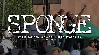 Sponge @ Rainbow Bar & Grill in Hollywood, CA 9-1-19 [FULL SET]