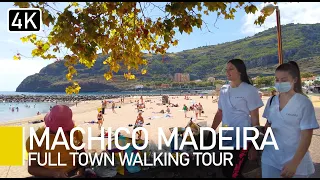 Machico, Madeira, Portugal | 4K Walking Tour with captions