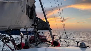 Solo Sailing to Barcelona