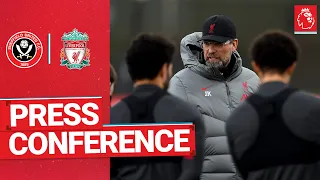 Jürgen Klopp's pre-Sheffield United press conference | Jota return and Hendo update