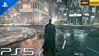 (PS5) BATMAN ARKHAM KNIGHT GAMEPLAY | Ultra High Realistic Graphics Gameplay [4K HDR]