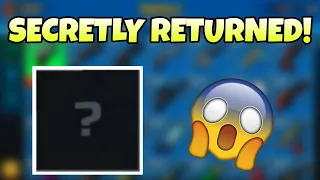 This Op Weapon Has Secretly Returned! | Pixel Gun 3D