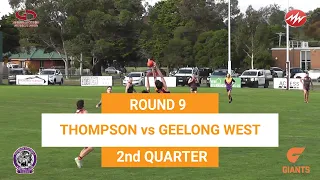 RD9 Thomson VS Geelong West 2nd QTR 01/06/2024