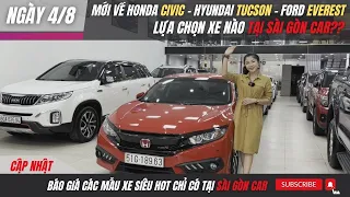 HOT HOT. Mới về Honda CIVIC - Hyundai TUCSON - Ford EVEREST Quá Đẹp | Ô TÔ CŨ