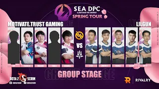 Motivate.Trust Gaming vs Lilgun - DPC SEA 2021/22 Tour 2: Division II - Group Stage - B03