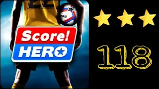 Score Hero 2 / 2022 Level 118 - 3 Stars
