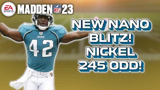 BEST BLITZ IN MADDEN(maybe)! Nickel 245 Odd! - Madden 23 Tips!