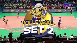 NCAA Women's Volleyball Arellano vs. JRU (Second Set) | NCAA Season 99