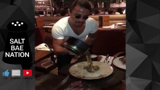 Salt Bae Best Compilation April 2017 Part 2 Nusret Steak Restaurant Dubai #Saltbae