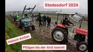 Treckertreffen Stedesdorf 2024 | Ostermontag Action |  Schwiddaz im Außendienst. | Trecker am Limit