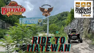 Hatfield & McCoy Trails II Williamson to Matewan II Buffalo Mountain