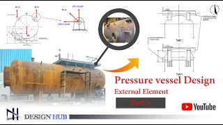 How to Design a Pressure Vessel  External element Design hub