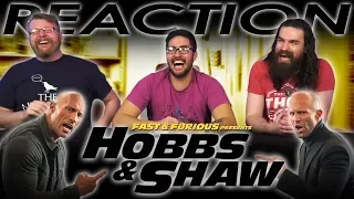 Hobbs & Shaw (Official Trailer) REACTION!!