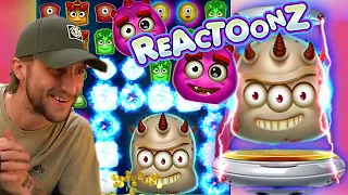 REACTOONZ BIG WIN - BIG BET WIN ON ONLINE SLOT FROM CASINODADDY