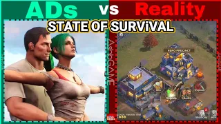 Game Ads vs Reality, State Of Survival 2