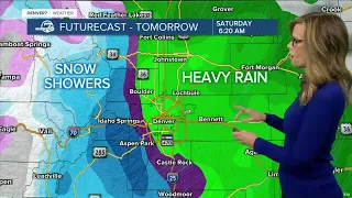 A wet weekend ahead, rain moves in tonight