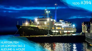 MS LOFOTEN (Hurtigruten) | Tag 2 | Ålesund & Molde | Vlog 394