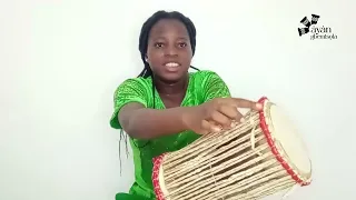 how to play talking drum (beginners lesson 1)