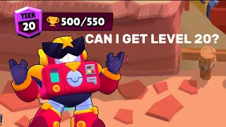 I tried to get LEVEL 20 IN BRAWL STARS WITH SURGE AND...