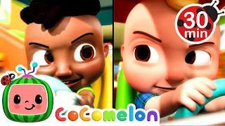 Cody vs JJ - Supermarket Race! | Cody and Friends! Sing with CoComelon