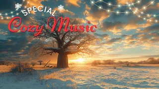 cozymusic snowfall tree relaxing