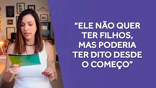 ELE NÃO quer SER PAI!