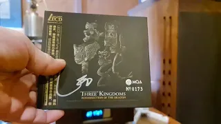 LE-CD ? Three Kingdoms: Resurrection Of The Dragon Original Soundtrack + Fostex FE164