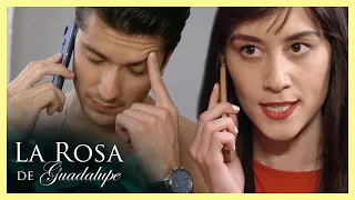 Olivia le hace una escena de celos a su prometido | Historia de una obsesión | La Rosa de Guadalupe