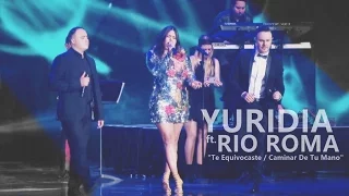 Yuridia & Rio Roma - "Te Equivocaste"/"Caminar De Tu Mano" (Lunas del Auditorio 2016)