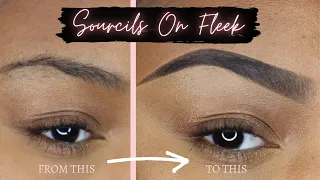 COMMENT TRACER SES SOURCILS ON FLEEK | EN 2 METHODES