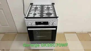 Gorenje GKS5C70WF kombinált tűzhely bemutató