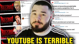 Why YouTube is so TERRIBLE now (Asmongold, xQc and bad content)