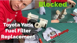 Toyota Yaris Fuel Filter Blocked, Jerking & Cutting Out How To Replace & How To Test The Cat.