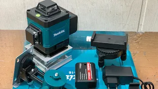 Обзор лазерного уровня Makita 4D 360 16 линий