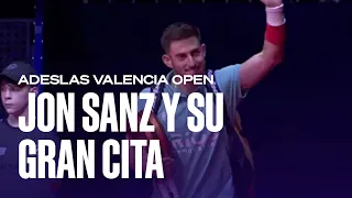 Jon Sanz y su gran cita: Final del Adeslas Valencia Open 2023