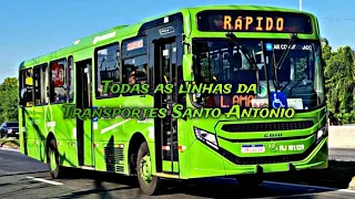 Todas as linhas da Transportes Santo Antônio (HD)