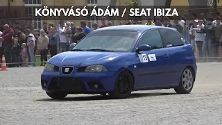 Könyvásó Ádám / Seat Ibiza / 3. Mohácsi Autós Majális 2024. - TheLepoldMedia