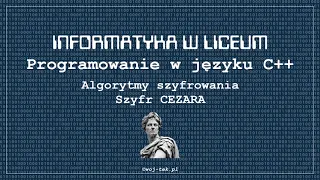 Szyfr Cezara w C++