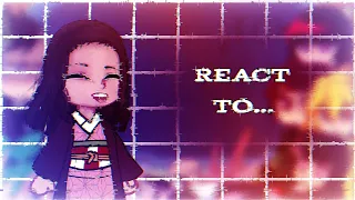 /| Kamaboko squad react to each other | Nezuko [1/6] | Demon slayer reaction video. |