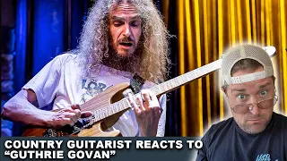 Country Guitarist Reacts to Guthrie Govan (Compilation) - Epic!