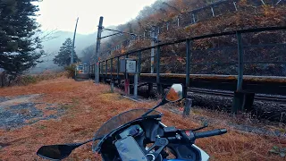 Japan 4K Exploring Deep Nagano #02 Motorcycle POV Countryside tour by Suzuki 150cc