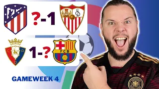 LaLiga Gameweek 4 Predictions & Betting Tips!