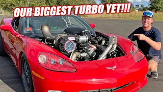 FIRST Fire Up With Ruby's New GIGANTIC 98mm Precision Race Turbo... (BOOST LOADING)