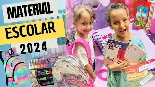 MATERIAL ESCOLAR 2024 - BELINHA E LAURINHA