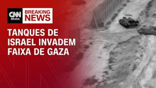 Tanques de Israel invadem Faixa de Gaza | CNN NOVO DIA