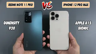 Xiaomi Redmi Note 11 Pro vs iPhone 13 Pro max | SpeedTest and Camera comparison