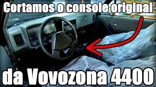 Como fazer um console para o Opala ou Caravan do cambio 260f | Cortamos o console original da 4400