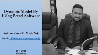 Dynamic Model By Using Petrel Software