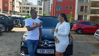 AKI PESA FORTUNE MWIKALI SURPRISED BY HER HUSBAND WITH A NEW CAR WORTH 7 MILLION SATO NAENDA DUBAI.